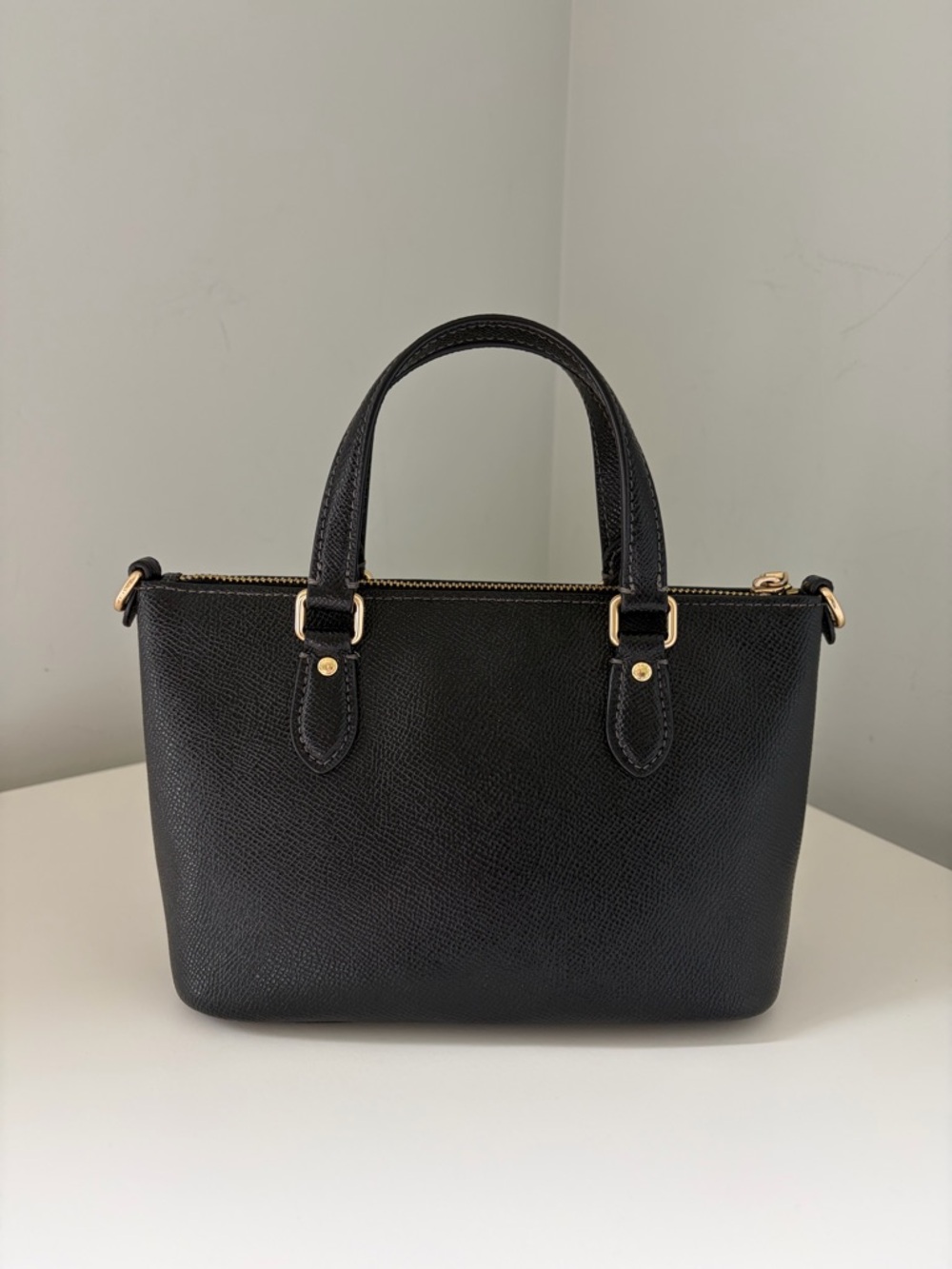 Coach Mini Gallery Tote Bag With Cherry Charm - Picture 2 of 14